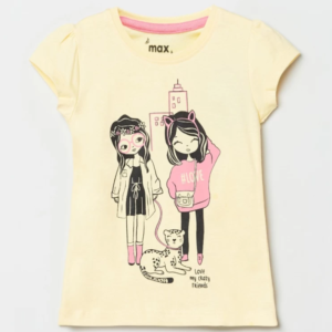 Printed T-Shirt Half Sleeve